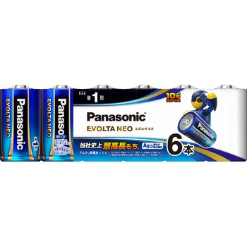 アルカリ乾電池 エボルタネオ 単1形 Panasonic(パナソニック)