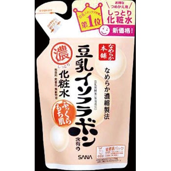 サナ なめらか本舗 豆乳イソフラボン しっとり化粧水 常盤薬品 化粧水 通販モノタロウ