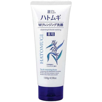 麗白 薬用ハトムギWクレンジングフォーム - 熊野油脂