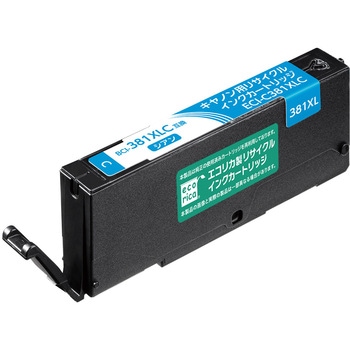 リサイクルインク canon対応 BCI-380/381XL エコリカ
