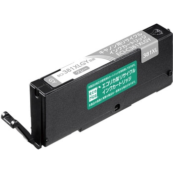 リサイクルインク canon対応 BCI-380/381XL エコリカ