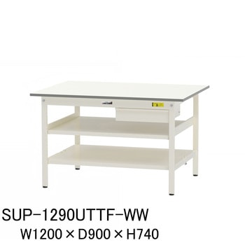 SUP-1290UTTF-WW �y�ʍ�Ƒ�/�ω׏d150kg_���ԒI�t�Œ莮_�����o���t_�S�ʒI�t_���[�N�e�[�u��150�V���[�Y_�ሳ�����~���V�� �R���H�� 75711119