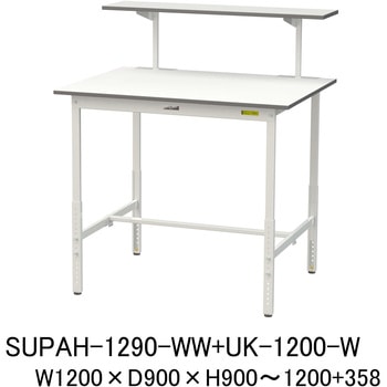 SUPAH-1290-WW+UK-1200-W �y�ʍ�Ƒ�/�ω׏d150kg_����������_�ˑ�t_���[�N�e�[�u��150�V���[�Y_�ሳ�����~���V�� �R���H�� �����~���V���V�� �׏d150kg �Ή� �Ԍ�1200mm���s900mm 75711295