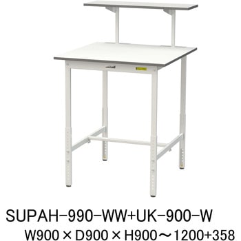 SUPAH-990-WW+UK-900-W �y�ʍ�Ƒ�/�ω׏d150kg_����������_�ˑ�t_���[�N�e�[�u��150�V���[�Y_�ሳ�����~���V�� �R���H�� �����~���V���V�� �׏d150kg �Ή� �Ԍ�900mm���s900mm 75711311