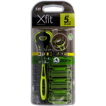 Xfit4P スリムパック 貝印