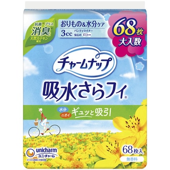 チャームナップ吸水さらフィ パンティライナー 消臭 ジャンボパック - ユニ・チャーム