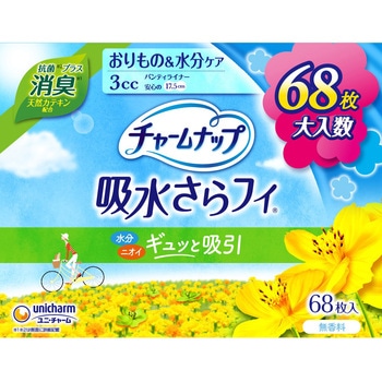 チャームナップ吸水さらフィ パンティライナー 消臭 ジャンボパック - ユニ・チャーム