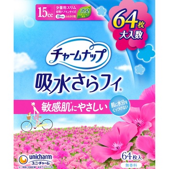 チャームナップ吸水さらフィ ふんわり肌 レギュラーパック ユニ・チャーム