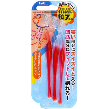 プチアイブローレザーL3本入 貝印