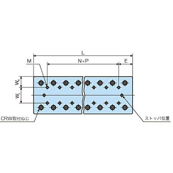 クロスローラウェイ 日本トムソン(IKO) クロスローラー 【通販モノタロウ】