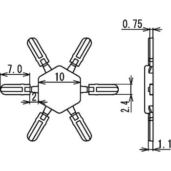 誤配線防止モールド サトーパーツ