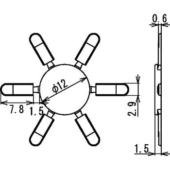 誤配線防止モールド サトーパーツ