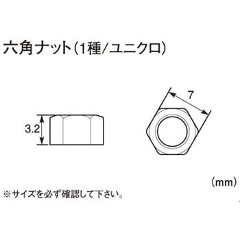 六角ナット(1種) K-CON(キタコ)