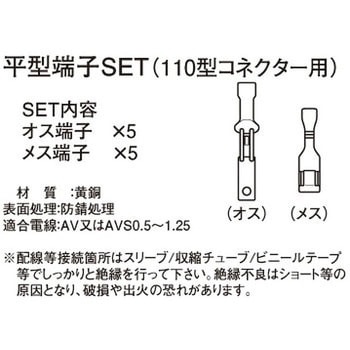 平型端子SET K-CON(キタコ)