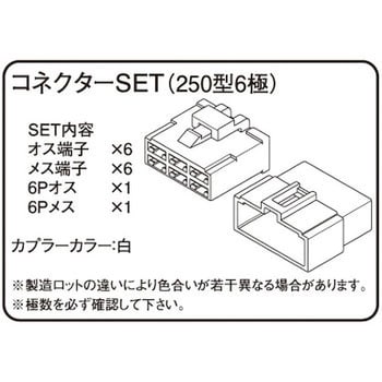 コネクターSET(110型/250型/250型逆ロック) キタコ(K-CON)