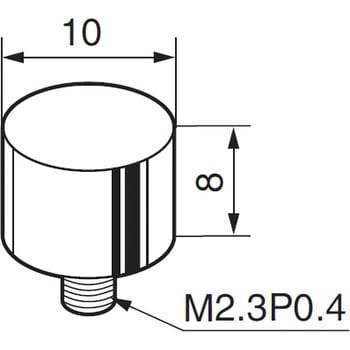 Φ10丸ボタン(M6ブッシング用) NKKスイッチズ(日本開閉器)