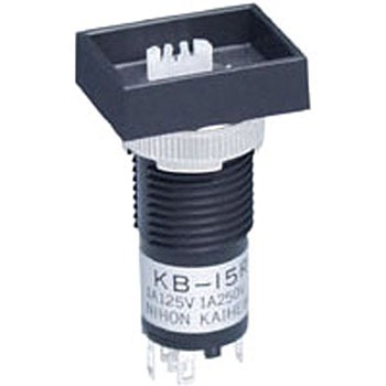 KB-15RKS1 �ƌ������{�^���X�C�b�`(�X�C�b�`�{�̂̂�) KB�V���[�Y NKK�X�C�b�`�Y(��:���{�J��) 75799674