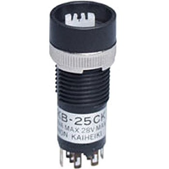 Kb 25cks1 照光式押ボタンスイッチ スイッチ本体のみ Kbシリーズ 1個 Nkkスイッチズ 日本開閉器 通販サイトmonotaro