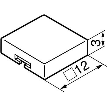 非照光ボタン(UB用) NKKスイッチズ(日本開閉器)