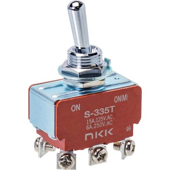 小型トグルスイッチ(基本形) Sシリーズ NKKスイッチズ(日本開閉器)