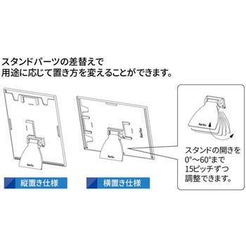 クリアフレームスタンド カンテック