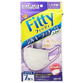 フィッティシルキータッチ耳ゴムふわり 玉川衛材