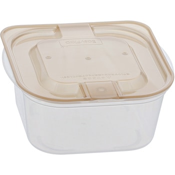 抗菌・抗ウイルス 洗いやすいレンジ容器 蒸気弁付き ベストコ