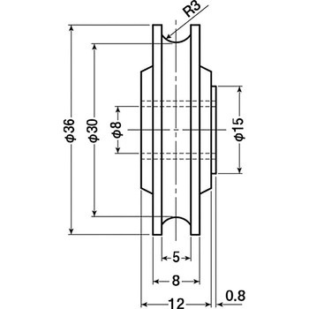 公団・公社用戸車・車のみ ヨコヅナ