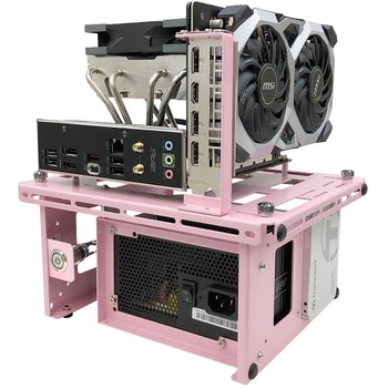 SMZ-2WBT-ITX-Pink 2WAY ベンチテーブル mini-ITX 1個 親和産業 【通販モノタロウ】