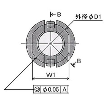 オイレス  ルーテックEスナップフィットブッシュ オイレス工業