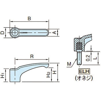 ELH エルゴレバーハンドル イマオコーポレーション