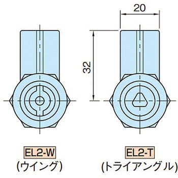 エンプラ ラッチ(鍵付) イマオコーポレーション
