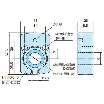 SIKO クランプ プレート (エア操作) SKPAR09-16 1個 □▽212-5314【代