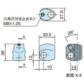 コネクティングクランプ T型クランプ イマオコーポレーション