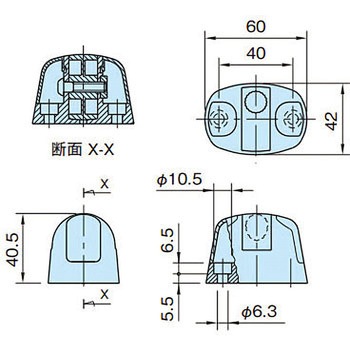 コネクティングクランプ ベース イマオコーポレーション