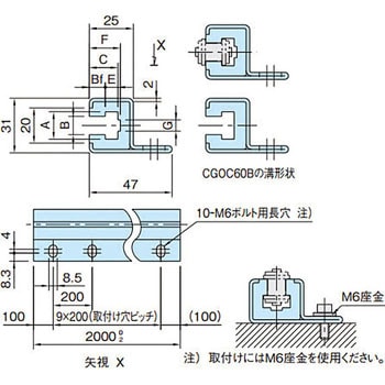 チェーンガイド(CGOCガイド Bタイプ) イマオコーポレーション