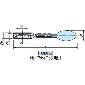 TCDHS10250 トグルクランプ 1個 イマオコーポレーション 【通販サイト