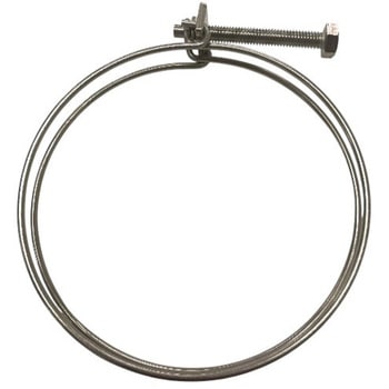 90 �X�e�����X(SUS304) �z�[�X�o���h ���C���[�^�C�v(���C���[�o���h) �m�[�u�����h �ő�a90mm 75862021