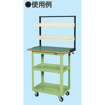 ニューCSパールワゴン用オプション架台(棚板仕様) サカエ