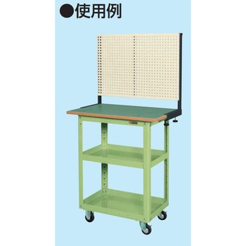 ニューCSパールワゴン用オプション架台(パンチングパネル仕様) サカエ
