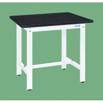 軽量実験用作業台 抗菌パールホワイト (KHC/耐荷重350kg/特殊アクリル系樹脂天板/H800) サカエ