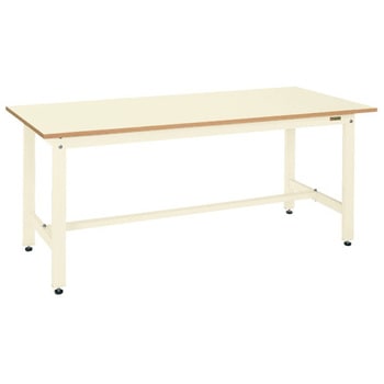 軽量作業台(KKタイプ/耐荷重350kg/ポリエステル天板/H740/固定式) サカエ