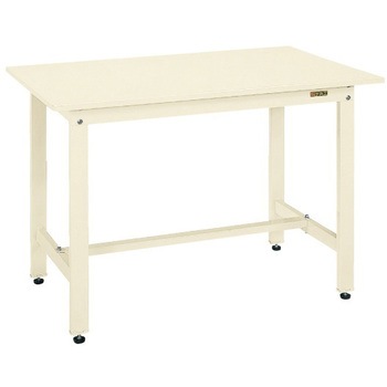 軽量作業台(KHタイプ/耐荷重350kg/スチール天板/H800/固定式) サカエ