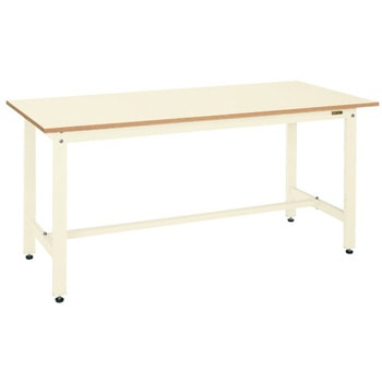 軽量作業台(KHタイプ/耐荷重350kg/ポリエステル天板/H800/固定式) サカエ