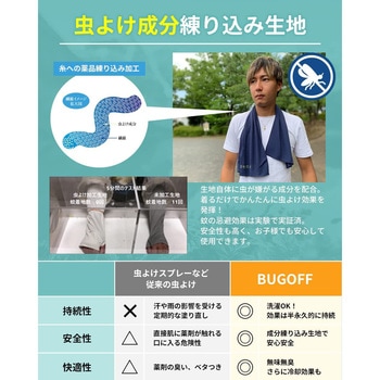 アイスタオル BUGOFF