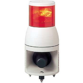 Φ100 積層式電球回転灯 直付けホーンスピーカ型電子音警報器内蔵/音声合成警報器内蔵マルチタイプ アロー&ハーモニー(シュナイダーエレクトリック)