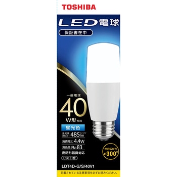 LED電球T型 広配光40W相当 - 東芝