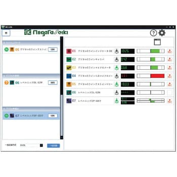 SK-LOG-D 測定器通信統合ソフト 新潟精機(SK) 1個 SK-LOG-D - 【通販