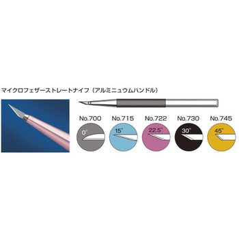 マイクロフェザーアルミハンドル フェザー安全剃刀