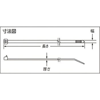 ナイロン結束バンド(耐候性タイプ) PANDUIT(パンドウイット)